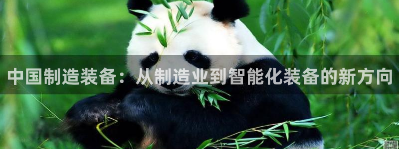 天宏娱乐22956叩c：中国制造装备：从制造业到智能化装备的