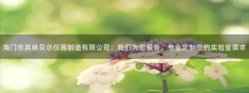 石河子天宏娱乐：海门市其林贝尔仪器制造有限公司：我们为您服务