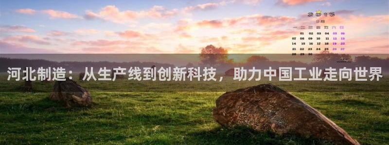 天宏娱乐金叔：河北制造：从生产线到创新科技，助力中国工业走向