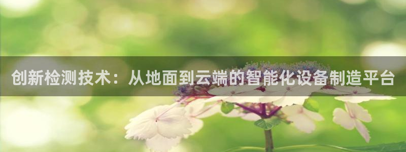 天宏娱乐app：创新检测技术：从地面到云端的智能化设备制造平