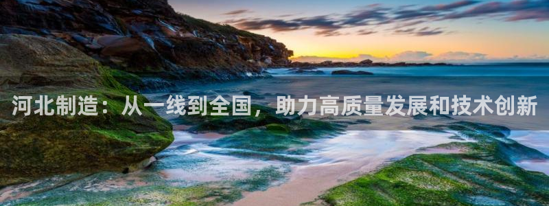 天宏娱乐旗下的网红：河北制造：从一线到全国，助力高质量发展和